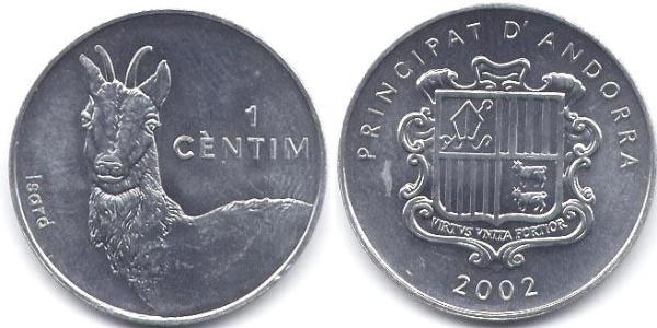 1 Centime Andorre  