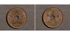 1 Centime Belgian Congo (1908 - 1960)  