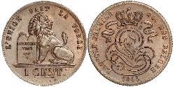 1 Centime Bélgica  