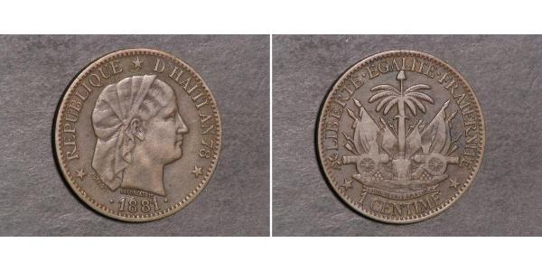 1 Centime Haití  