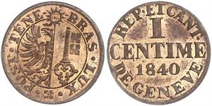 1 Centime Schweiz  