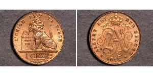 1 Centime 比利时  