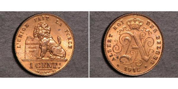 1 Centime 比利时  