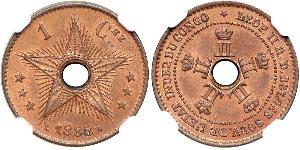 1 Centime 比屬剛果 (1908 - 1960)  