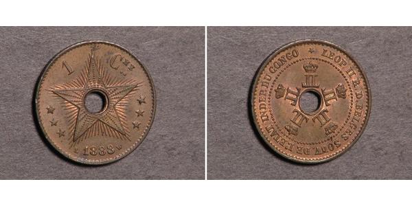 1 Centime 比屬剛果 (1908 - 1960)  