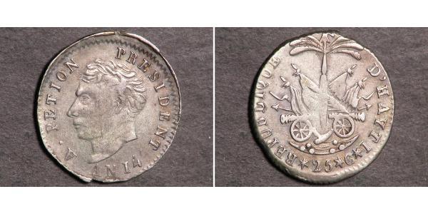 1 Centime Haiti 銀 