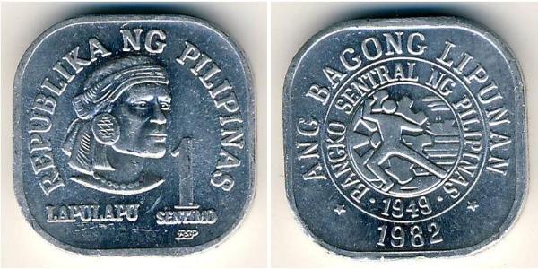 1 Centimo Philippines Aluminium 
