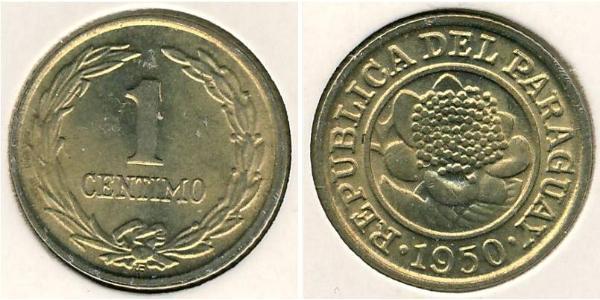 1 Centimo Republic of Paraguay (1811 - )  