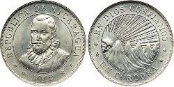 1 Cordoba Nicaragua Argento 