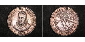 1 Cordoba Nicaragua Argento 