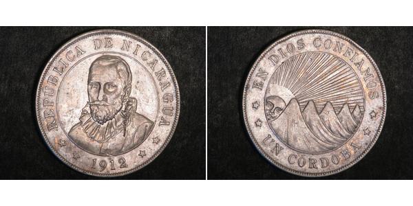 1 Cordoba Nicaragua Plata 