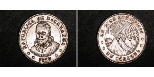 1 Cordoba Nicaragua 銀 