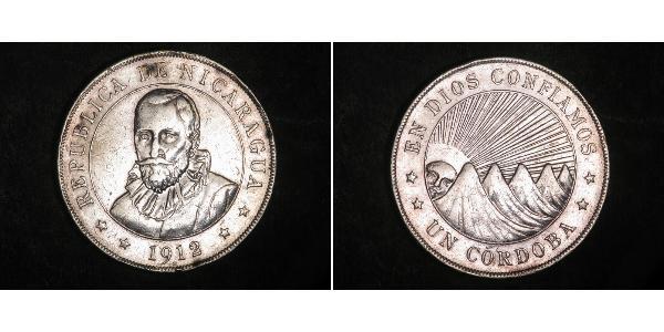 1 Cordoba Nicaragua 銀 