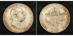 1 Corona Autriche-Hongrie (1867-1918) Argent Franz Joseph I (1830 - 1916)