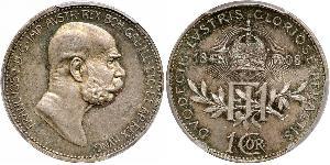 1 Corona Autriche-Hongrie (1867-1918) Argent Franz Joseph I (1830 - 1916)