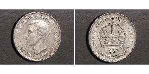 1 Corona Australia (1788 - 1939) Argento Giorgio VI (1895-1952)