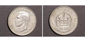 1 Corona Australia (1788 - 1939) Argento Giorgio VI (1895-1952)