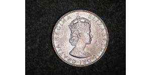 1 Corona Bermuda Argento Elisabetta II (1926-2022)