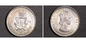 1 Corona Bermuda Argento Elisabetta II (1926-2022)