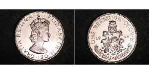 1 Corona Bermuda Argento Elisabetta II (1926-2022)