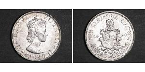 1 Corona Bermuda Argento Elisabetta II (1926-2022)