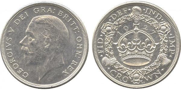 1 Corona Regno Unito (1922-) Argento Giorgio V (1865-1936)