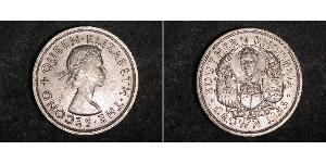 1 Corona Southern Rhodesia (1923-1980) Argento Elisabetta II (1926-2022)