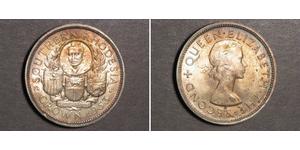 1 Corona Southern Rhodesia (1923-1980) Argento Elisabetta II (1926-2022)