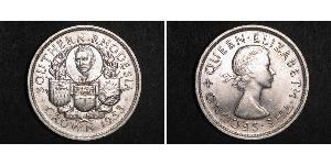 1 Corona Southern Rhodesia (1923-1980) Argento Elisabetta II (1926-2022)