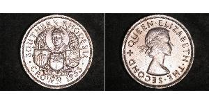 1 Corona Southern Rhodesia (1923-1980) Argento Elisabetta II (1926-2022)