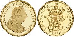 1 Corona Regno Unito  Oro Giorgio III (1738-1820)