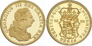 1 Corona Regno Unito  Oro Giorgio III (1738-1820)