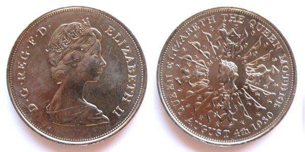 1 Corona Regno Unito (1922-) Rame/Nichel Elisabetta II (1926-2022)
