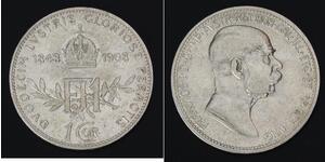1 Corona Austria-Hungary (1867-1918) Silver Franz Joseph I (1830 - 1916)