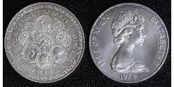 1 Corona Isola di Man  Elisabetta II (1926-2022)