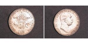 1 Corona Австро-Венгрия (1867-1918) Серебро Франц Иосиф I (1830 - 1916)