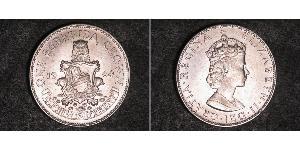 1 Crown Bermudes Argent Elizabeth II (1926-2022)