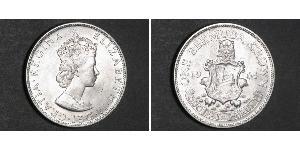 1 Crown Bermudes Argent Elizabeth II (1926-2022)