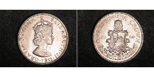 1 Crown Bermudes Argent Elizabeth II (1926-2022)