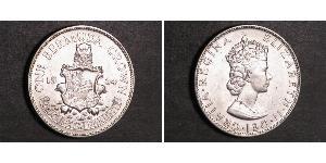 1 Crown Bermudes Argent Elizabeth II (1926-2022)