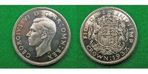 1 Crown Feriind Kiningrik (1922-) Argent George VI (1895-1952)