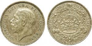 1 Crown Feriind Kiningrik (1922-) Argent George V (1865-1936)