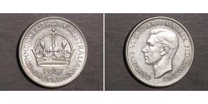 1 Crown Ôstralie (1788 - 1939) Argent George VI (1895-1952)