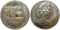 1 Crown Isle of Man Copper/Nickel Elizabeth II (1926-2022)