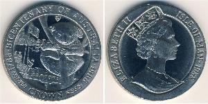 1 Crown Isle of Man Copper/Nickel Elizabeth II (1926-2022)