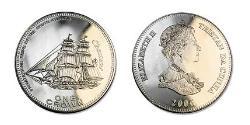 1 Crown Tristan da Cunha (archipel) Cuivre/Nickel Elizabeth II (1926-2022)