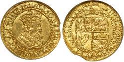 1 Crown Königreich England (927-1649,1660-1707) Gold Jakob I (1566-1625)