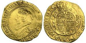 1 Crown Königreich England (927-1649,1660-1707) Gold Karl I (1600-1649)