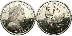 1 Crown Gibraltar Kupfer/Nickel Elizabeth II (1926-2022)