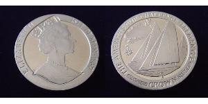 1 Crown Isle of Man Kupfer/Nickel Elizabeth II (1926-2022)